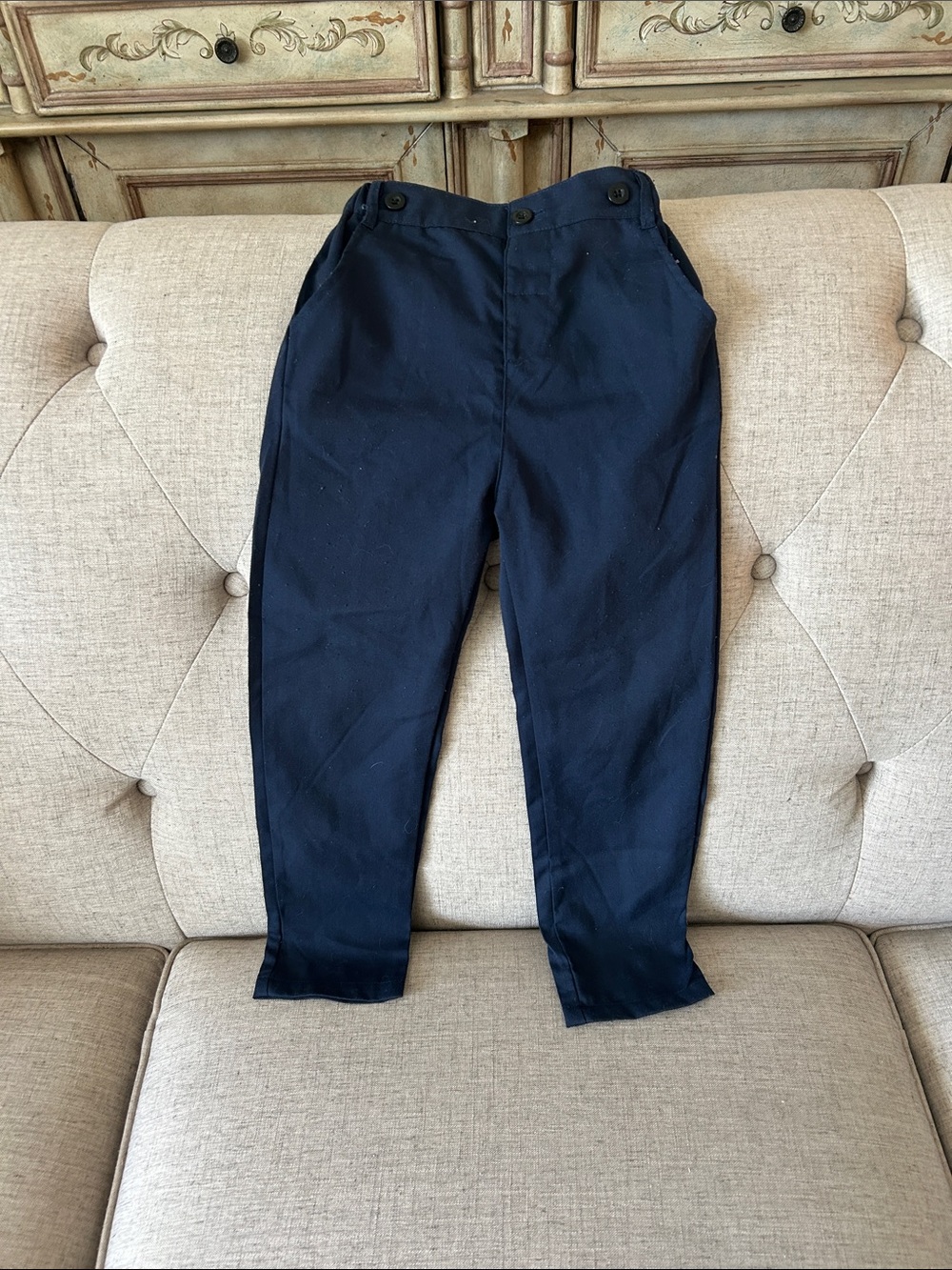 Boys Navy School Uniform Pants 🌹